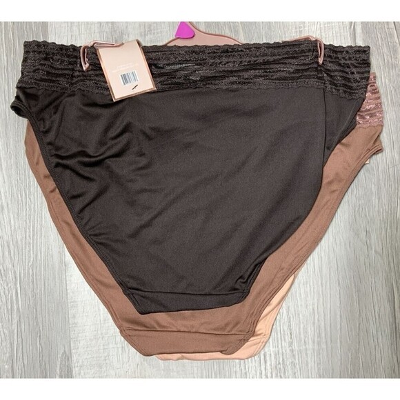 Icy Hot Lingerie 3 Pack Hi-Cut Bikini Panties - Picture 2 of 5